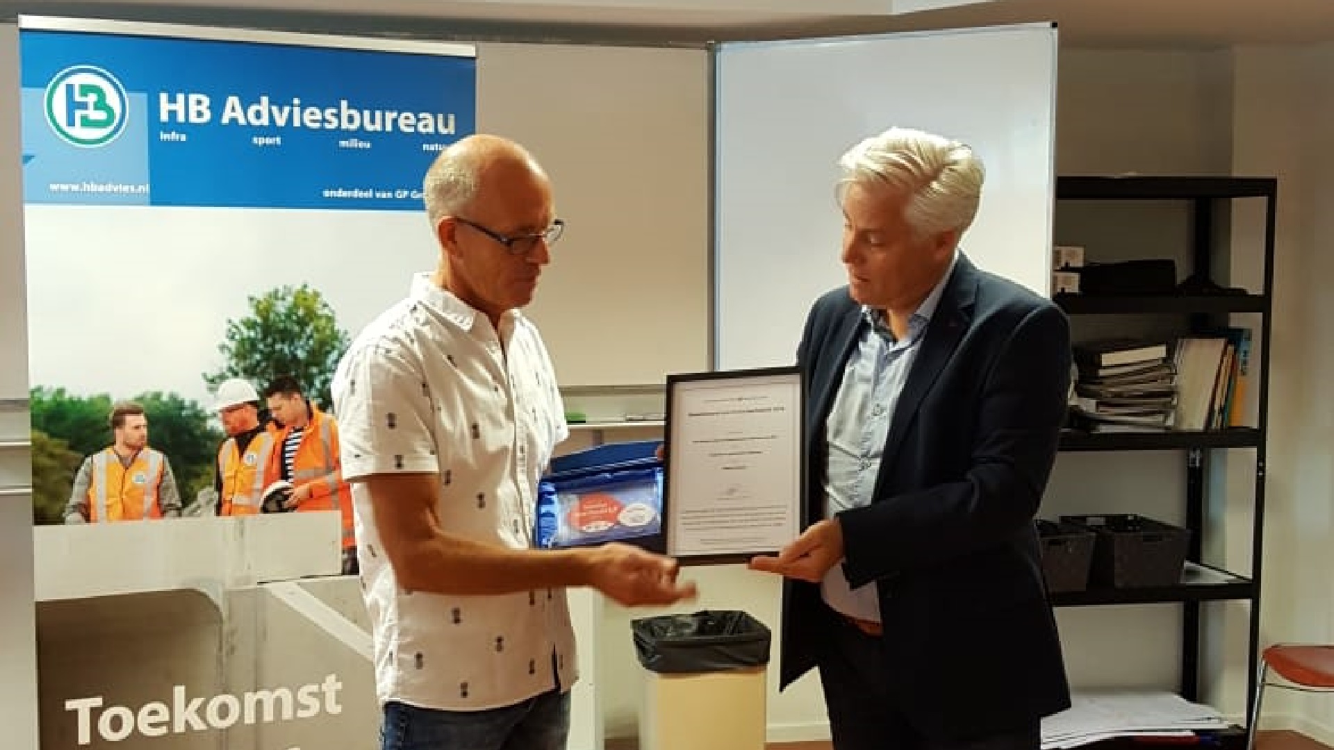 HB Adviesbureau provinciaal 'Beste Leerbedrijf 2019' in sector Techniek