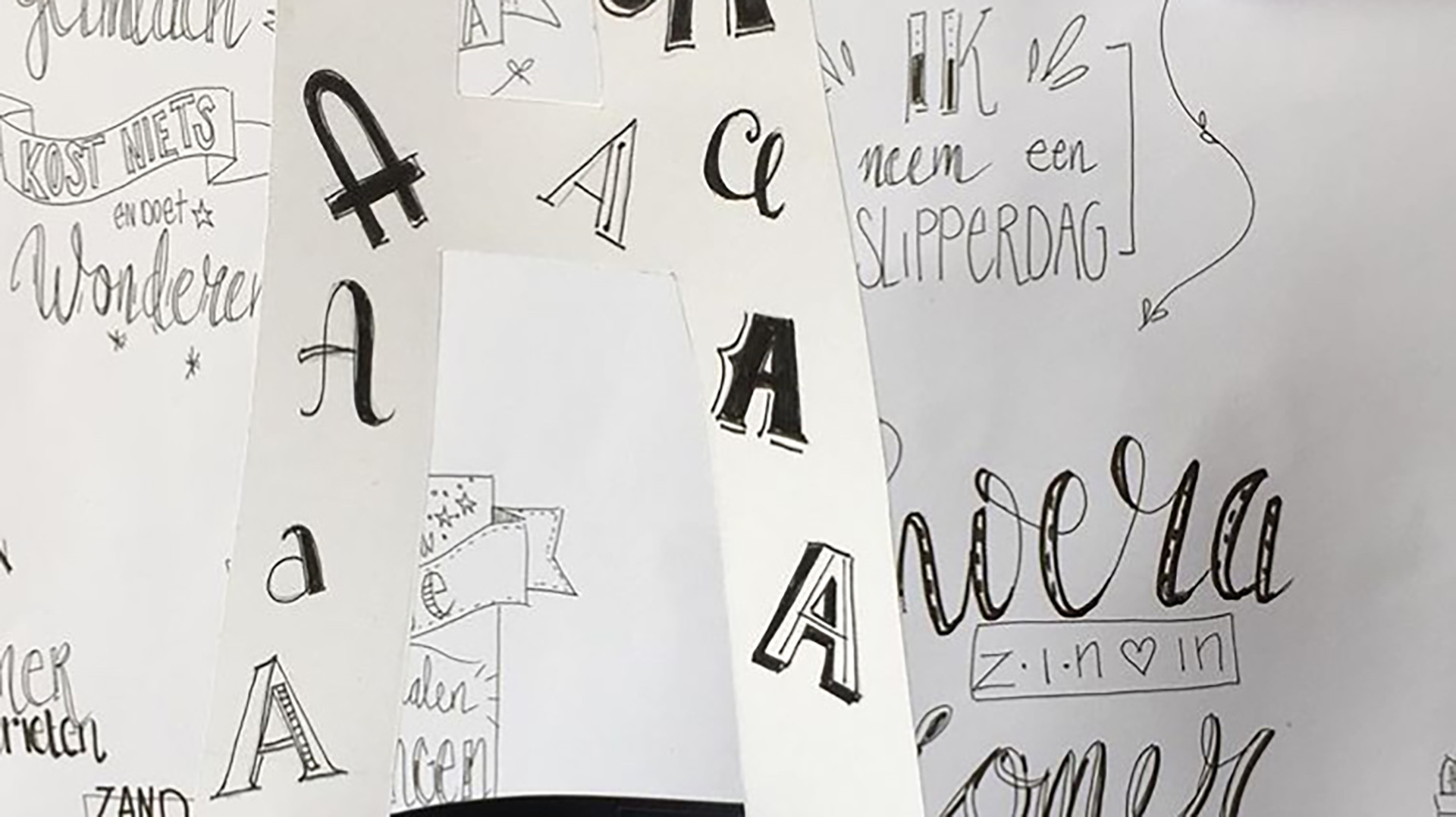 Leer mooie letters maken bij workshop Handletteren in de bieb 🗓