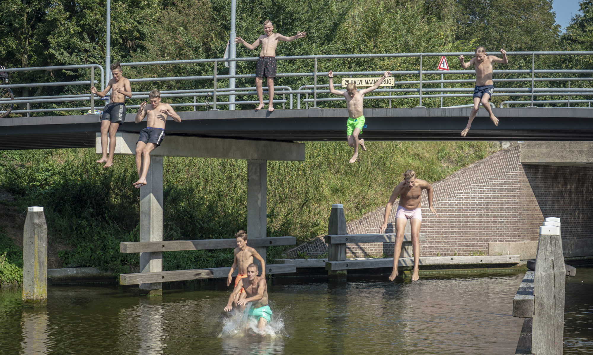 Hitte op het menu? Op naar de Halvemaansbrug!