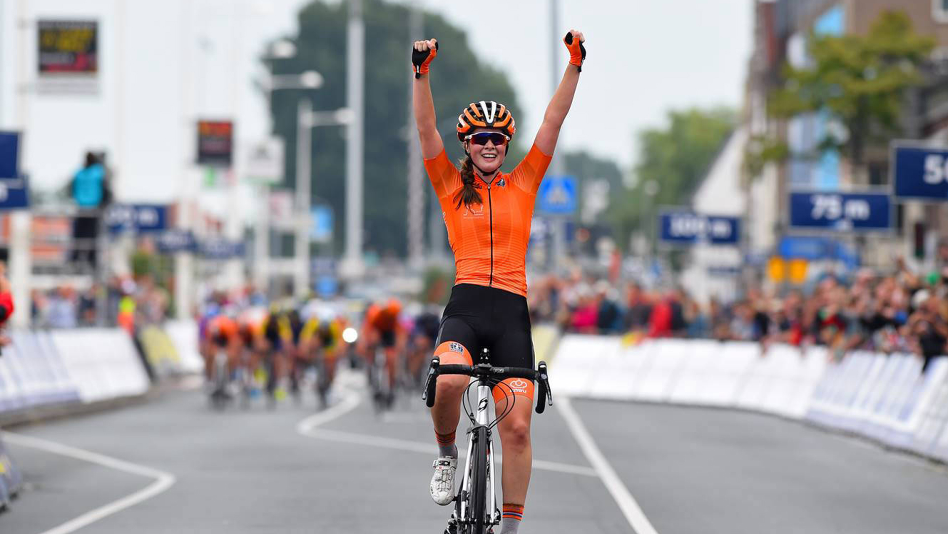 Opnieuw succes op EK Wielrennen: goud, zilver en brons voor Oranje-meiden