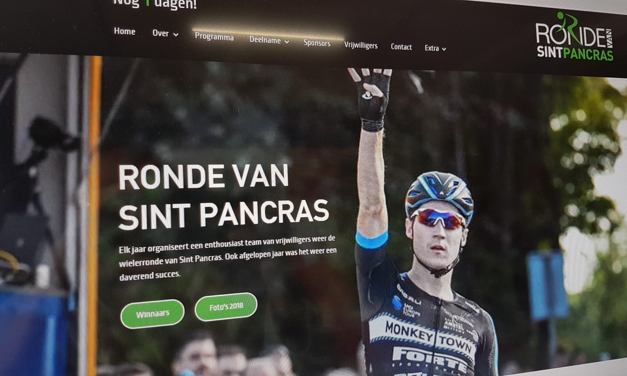 Dorp maakt zich op voor wielrenfestijn 'Ronde van Sint Pancras'