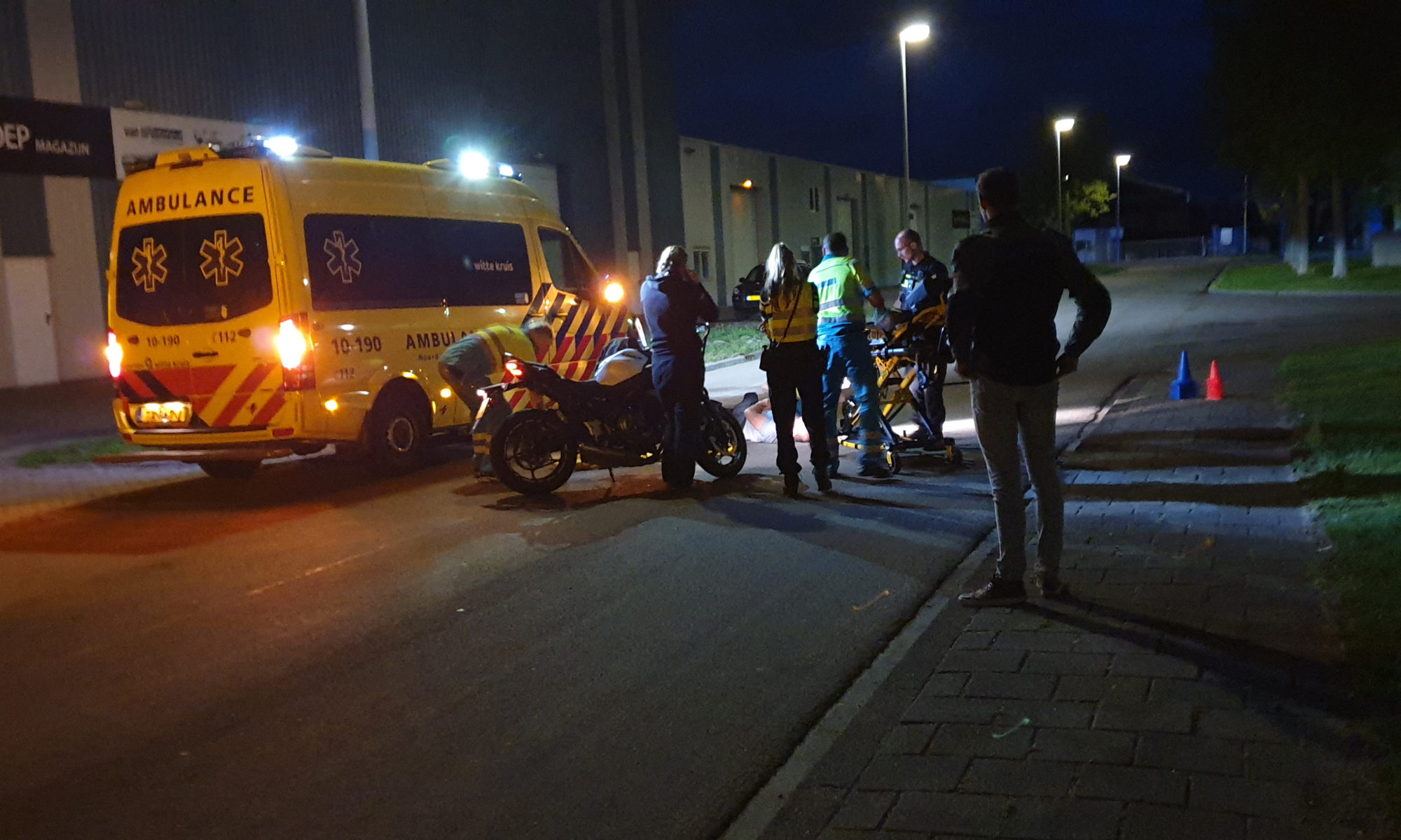 Leerling raakt gewond tijdens motorrijles