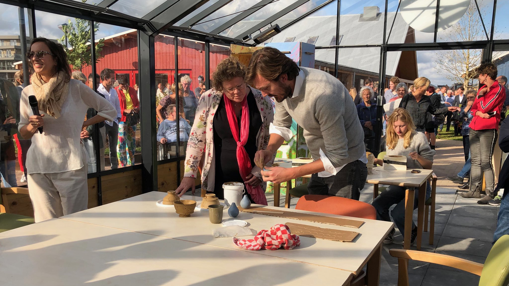 Wethouder Valent opent belevingsti