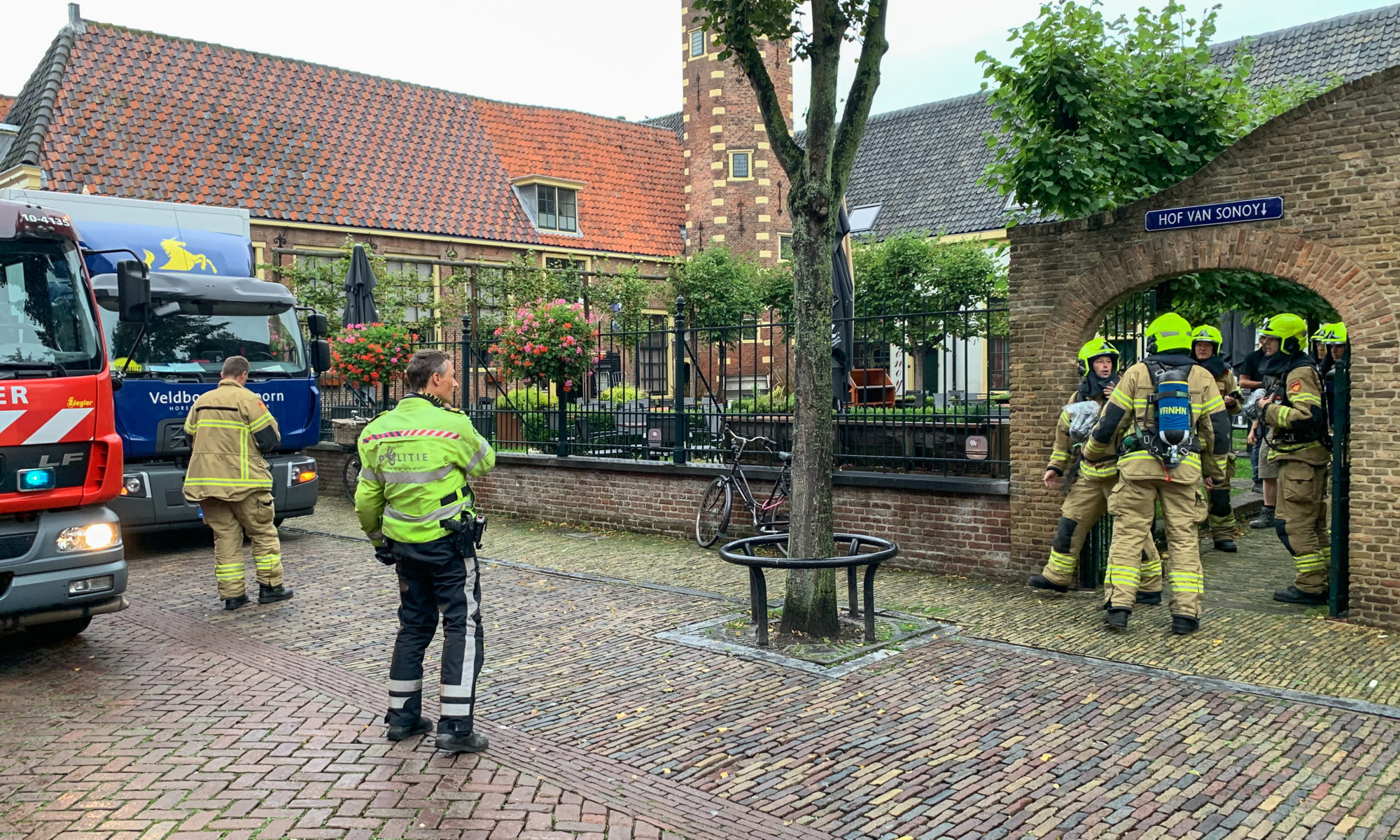 Brandmelding op Gedempte Nieuwesloot blijkt loos alarm