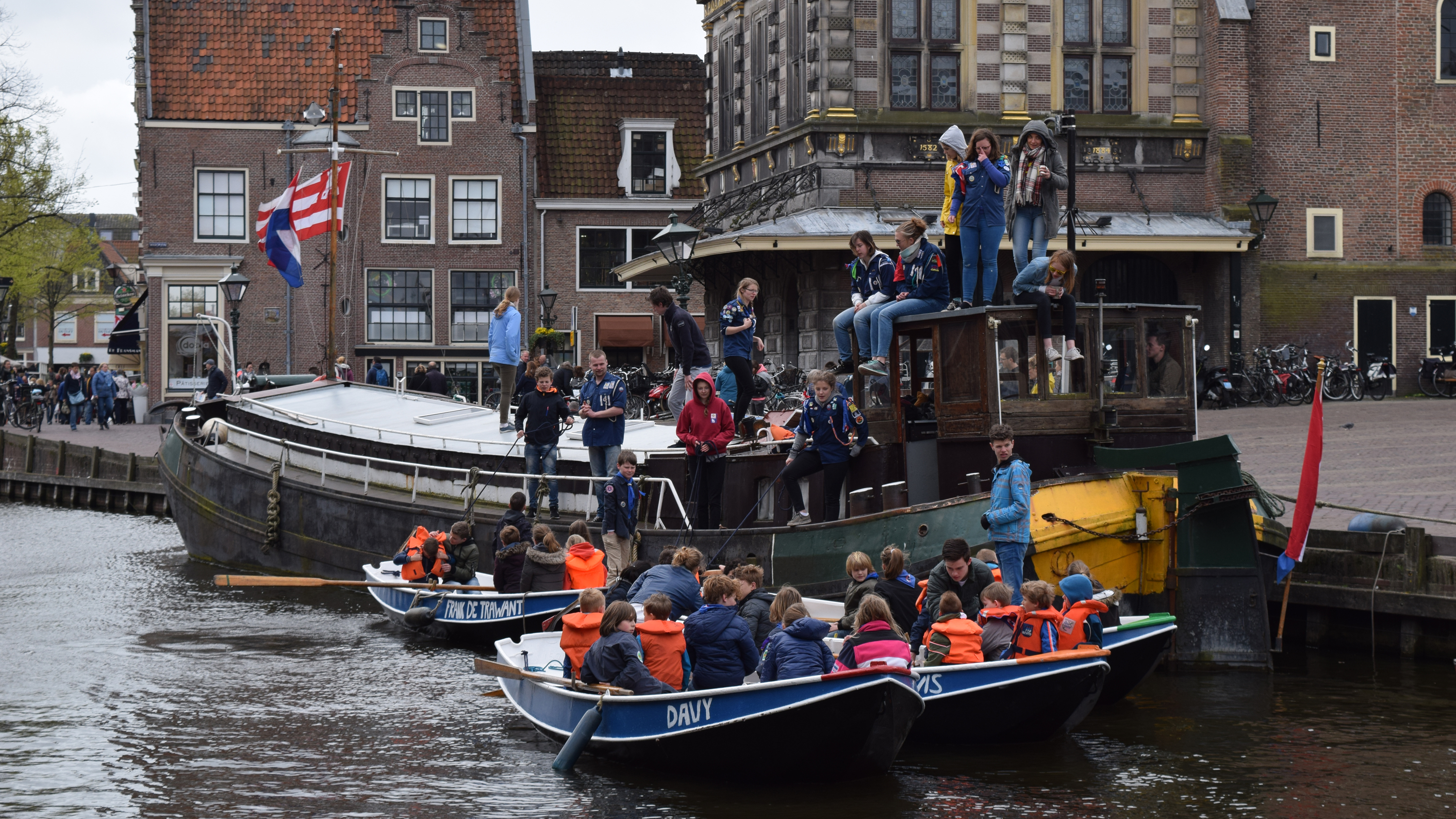 Meevaren tijdens open dag van Alkmaarse waterscoutinggroep Marco Polo 🗓