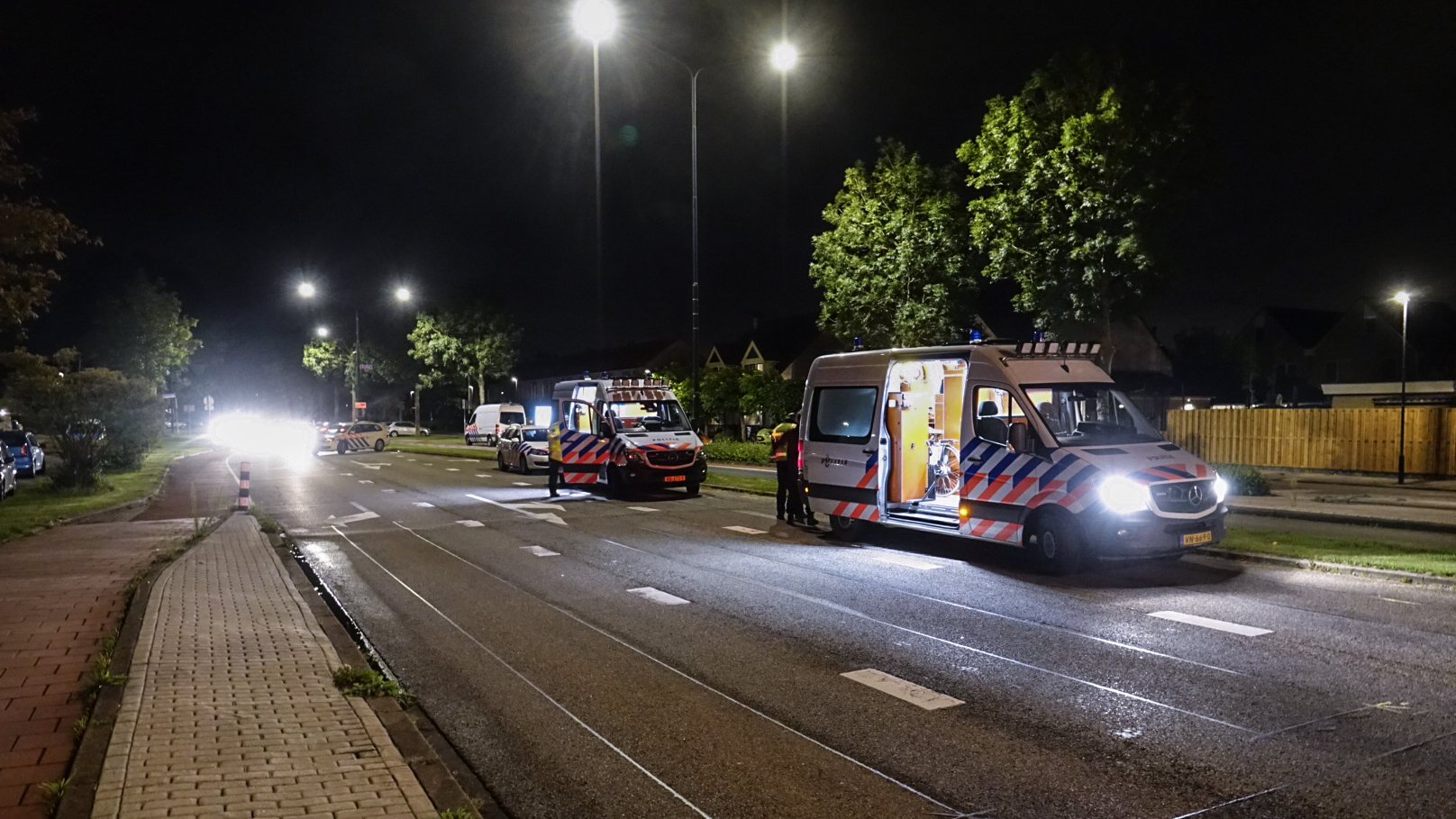 Politie voert reconstructie dodelijk ongeval uit op Westtangent in Heerhugowaard 1