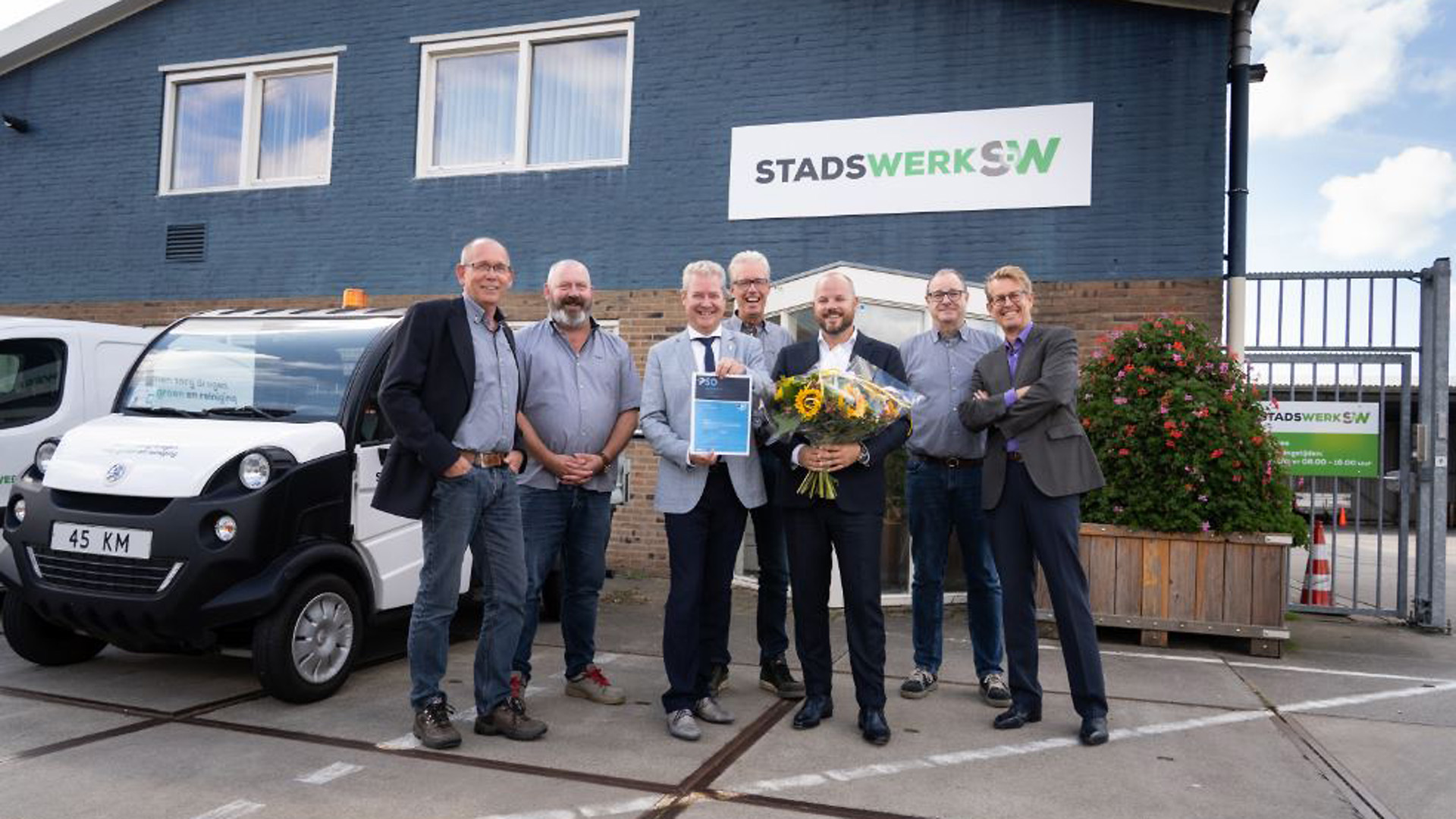 StadswerkSW krijgt PSO 30+ certificaat voor sociaal ondernemen