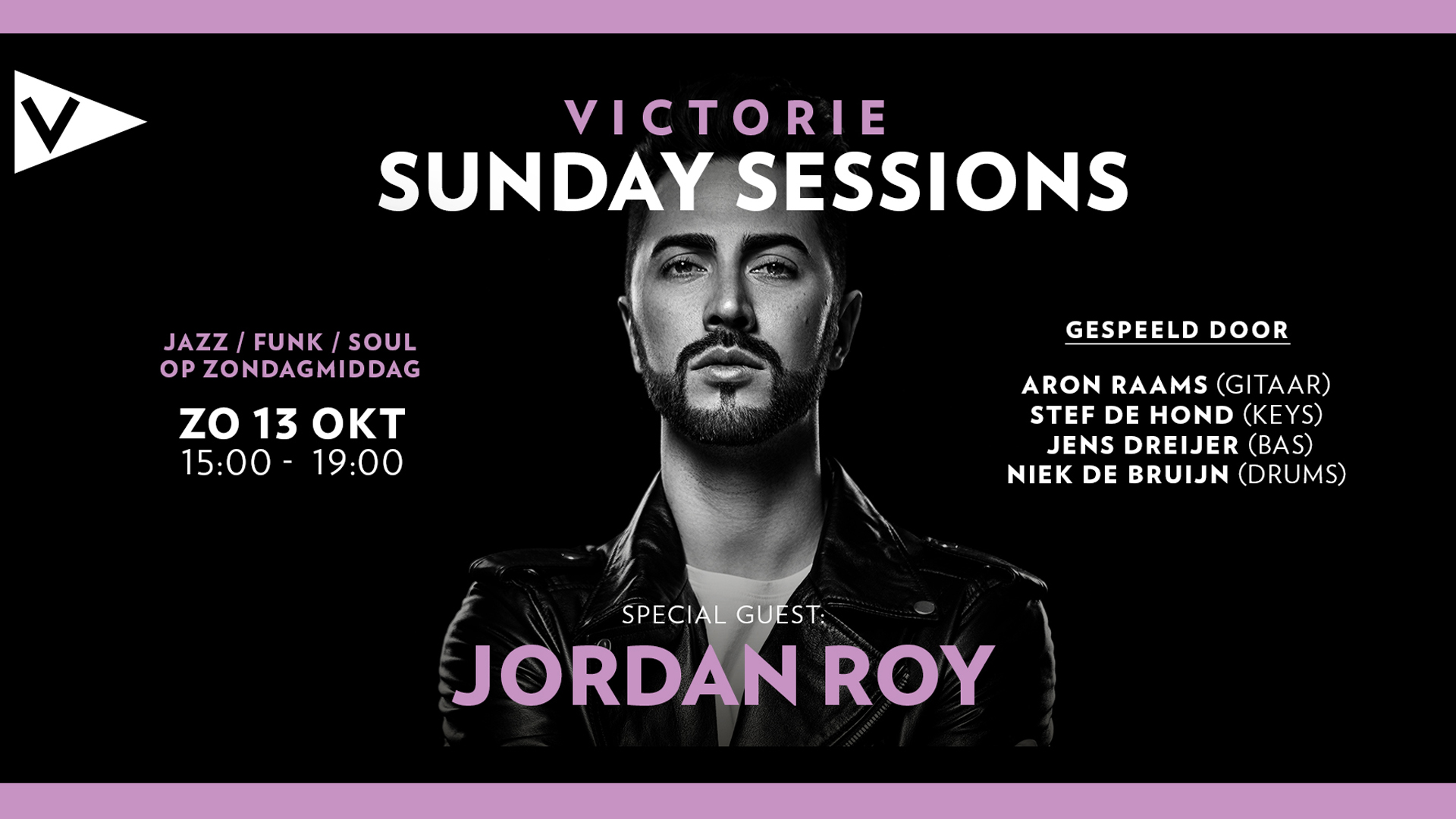 Nieuwe serie Victorie Sunday Sessions start met special