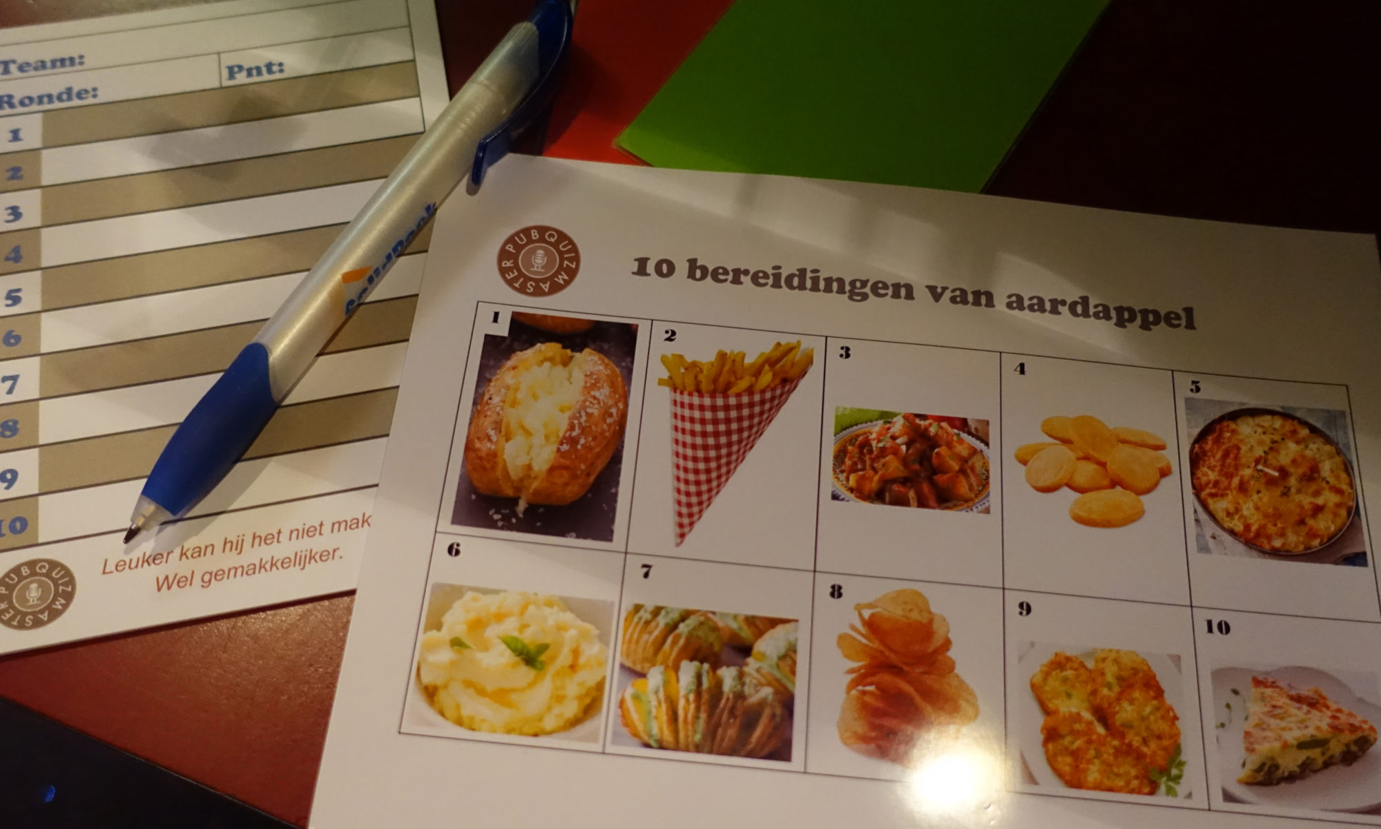 Kroegenquiz op Café 't Karrewiel