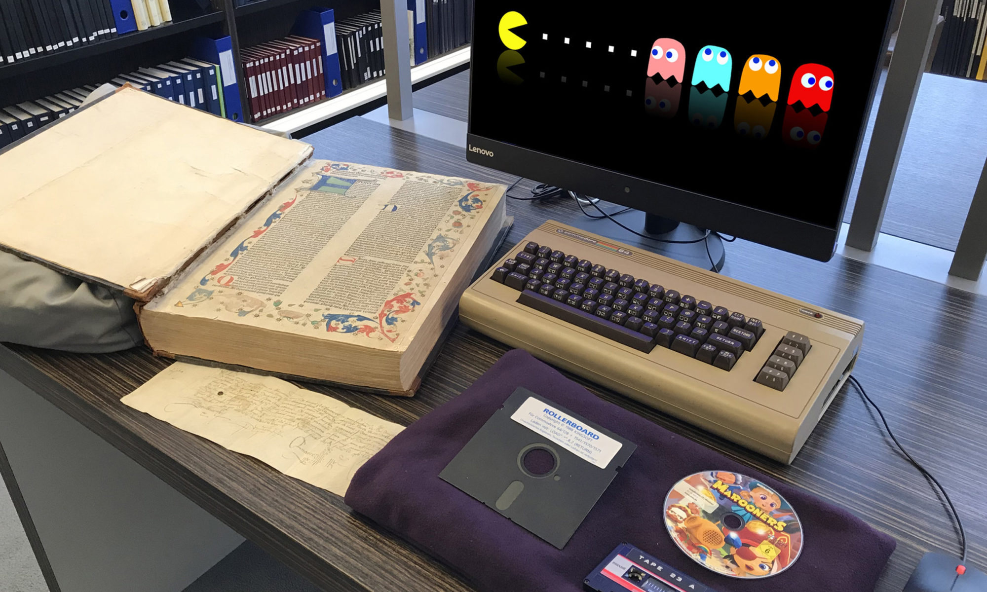 Open dag in het Regionaal Archief: van perkament tot Pac-man