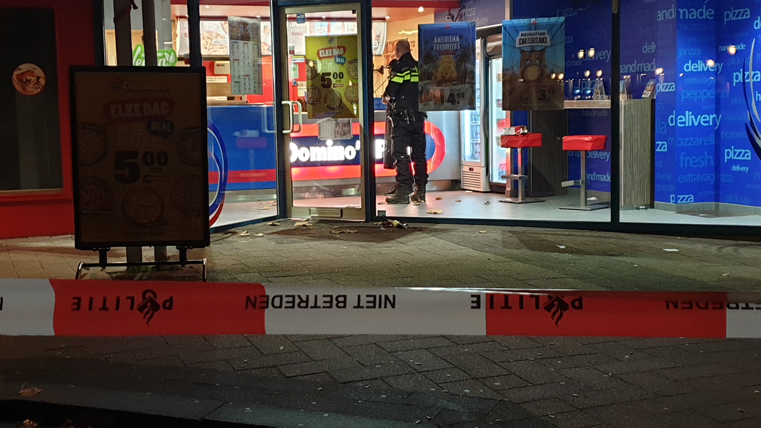 Domino's Pizza Raadhuisstraat Heerhugowaard overvallen