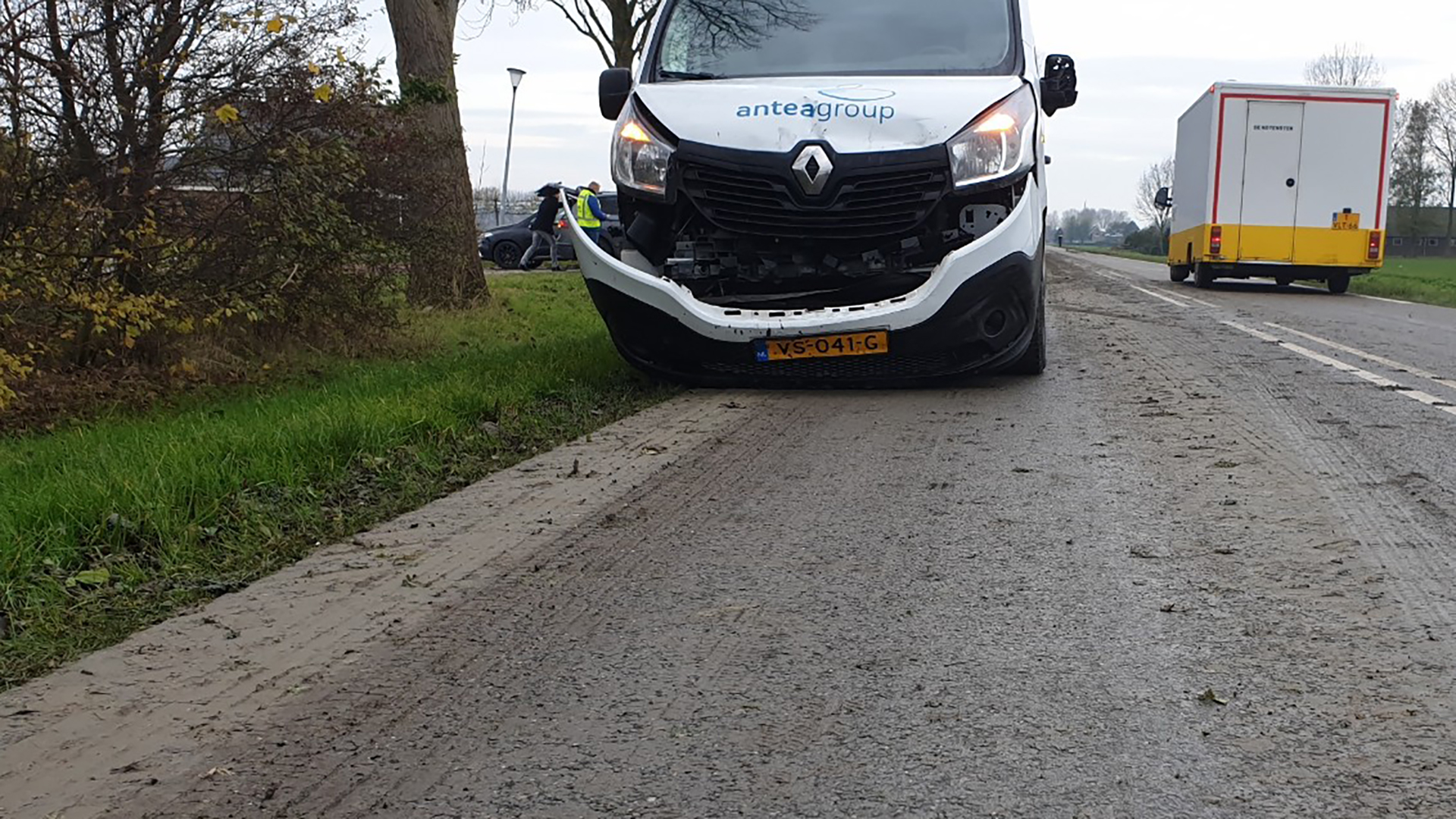 Door koolcampagne gladde Warmenhuizerweg oorzaak kop-staartbotsing