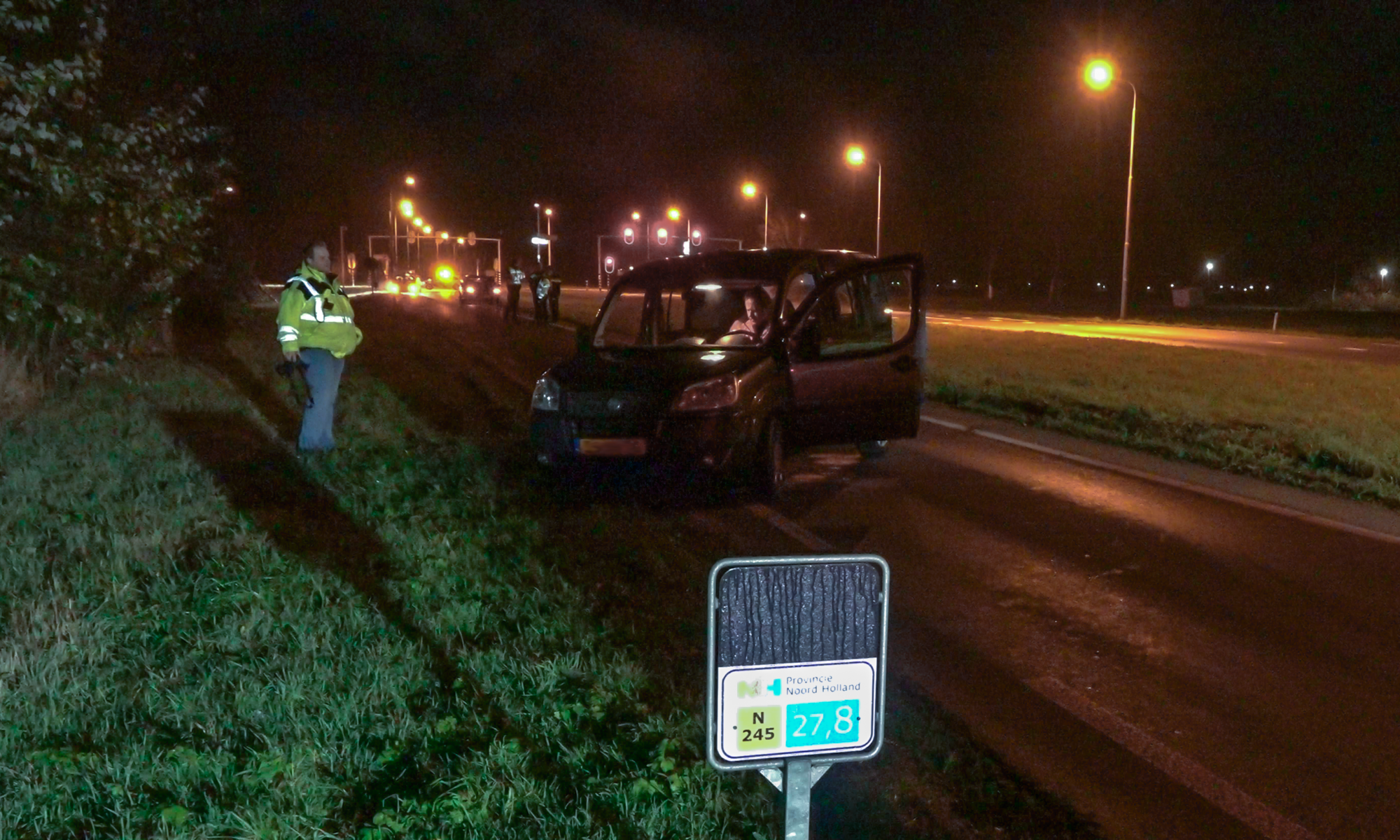 Spookrijder N245 boos op ernstig ongeval voorkomende automobilist