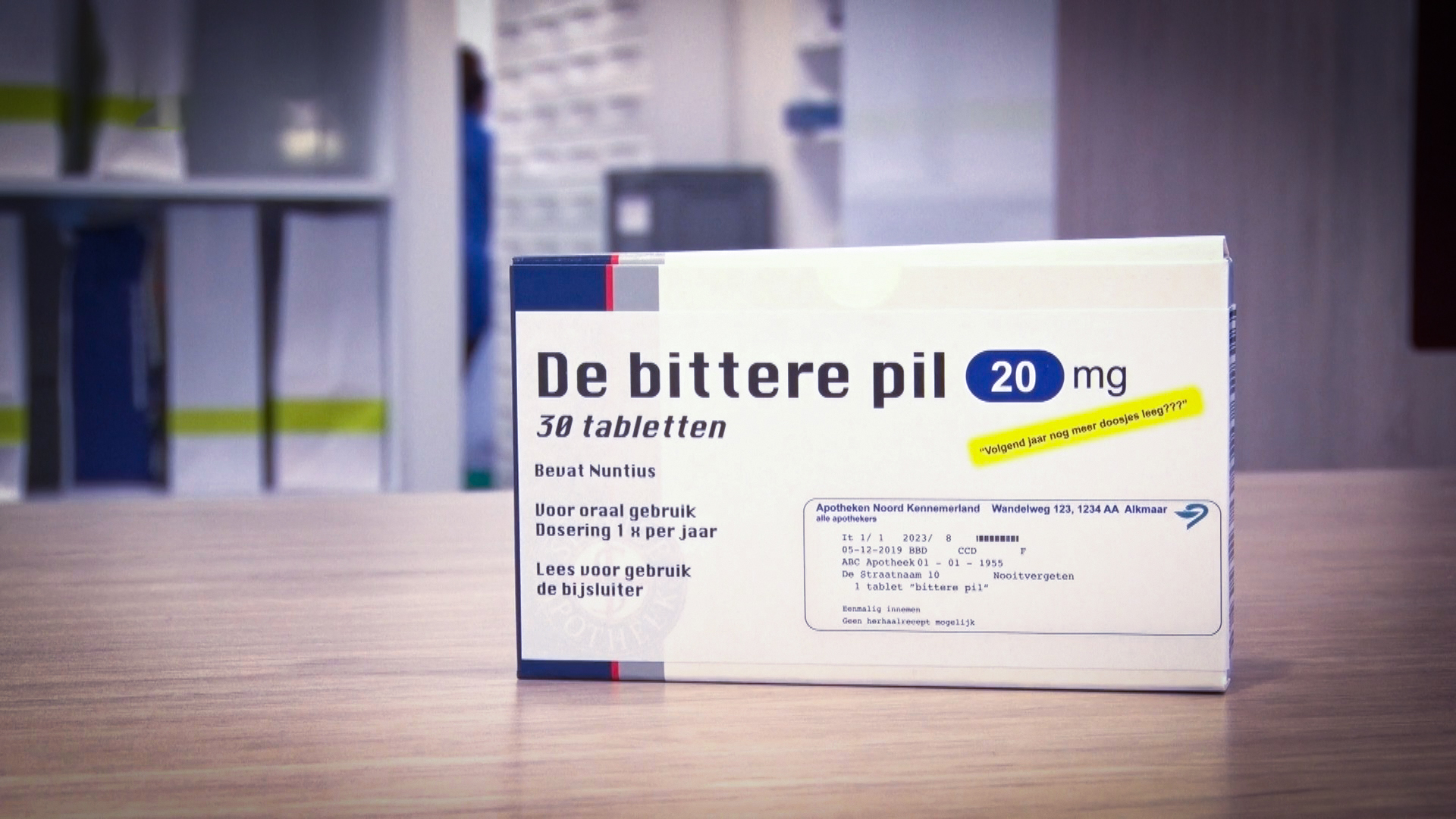 'Bittere pil' ongevraagd extraatje bij apotheken: ''Grote zorgen om medicijnentekort''