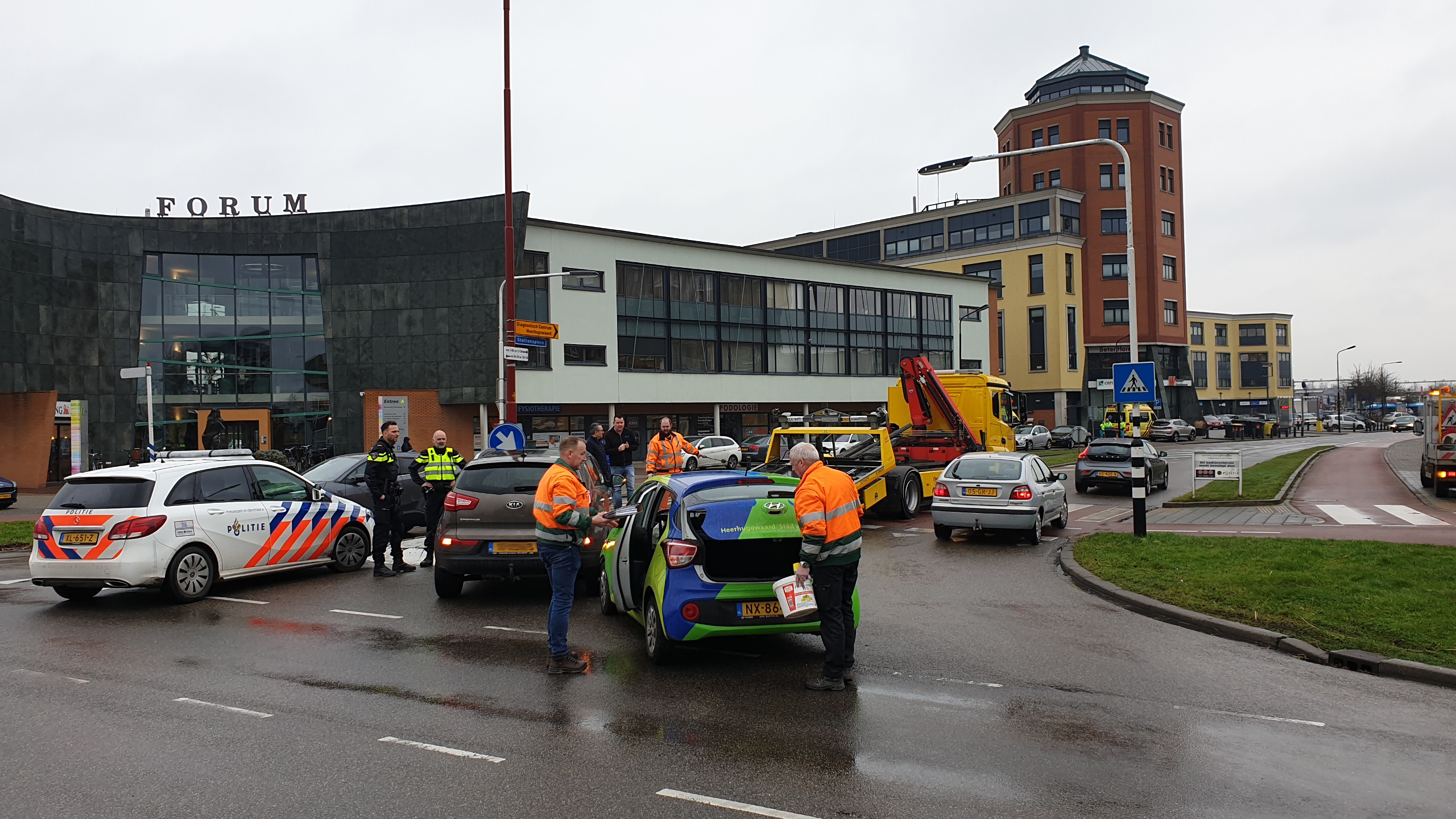 Opnieuw ongeval op kruising Zuidtangent/Stationsplein