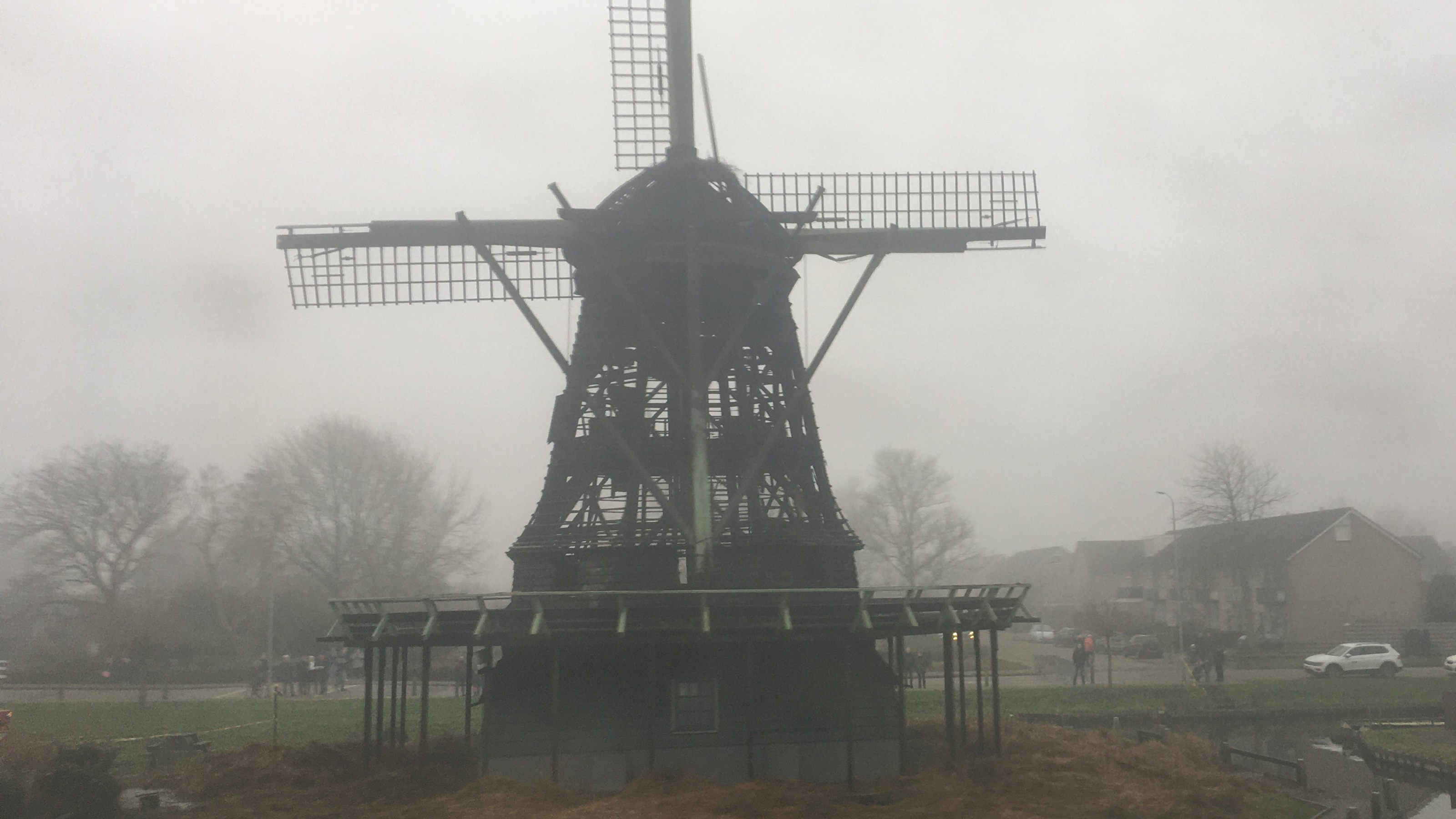 Vereniging Hollandsche Molen pleit voor vuurwerkvrije zones rond molens