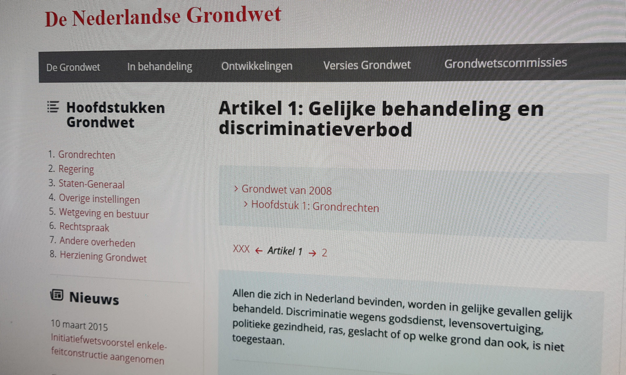 Gemeentebestuur spreekt zich nadrukkelijk uit tegen discriminatie en intolerantie