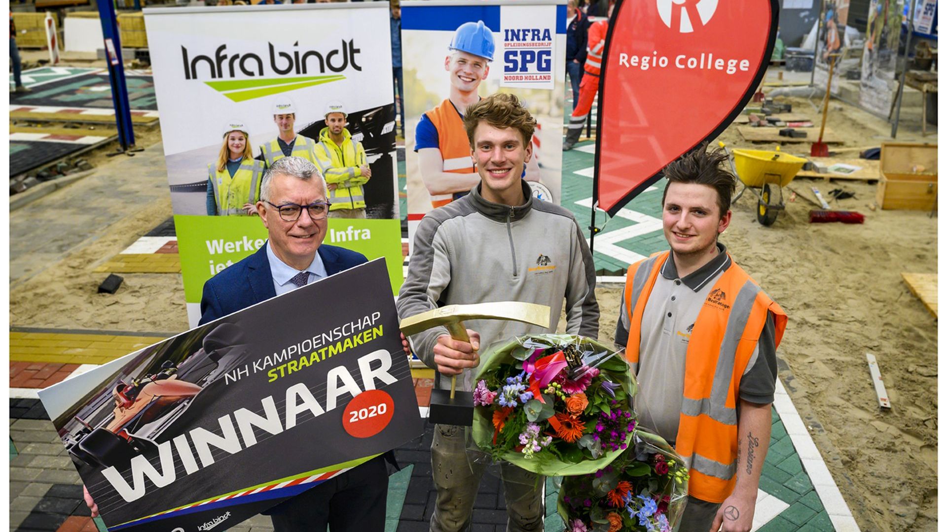 Simon Beemsterboer en Manolito van Bommel provinciaal kampioen straatmaken