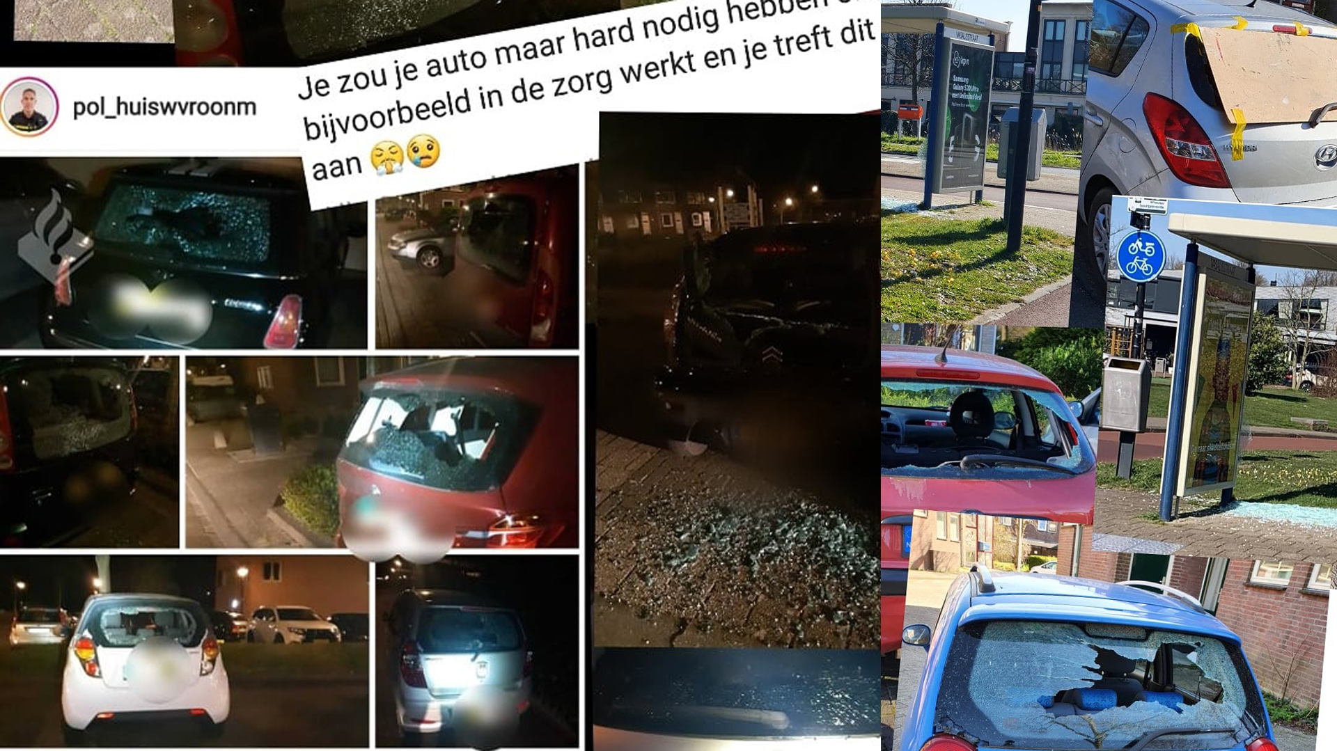 Slooproute Alkmaar Noord: twee bushokjes, twee scholen en zeker twintig auto's