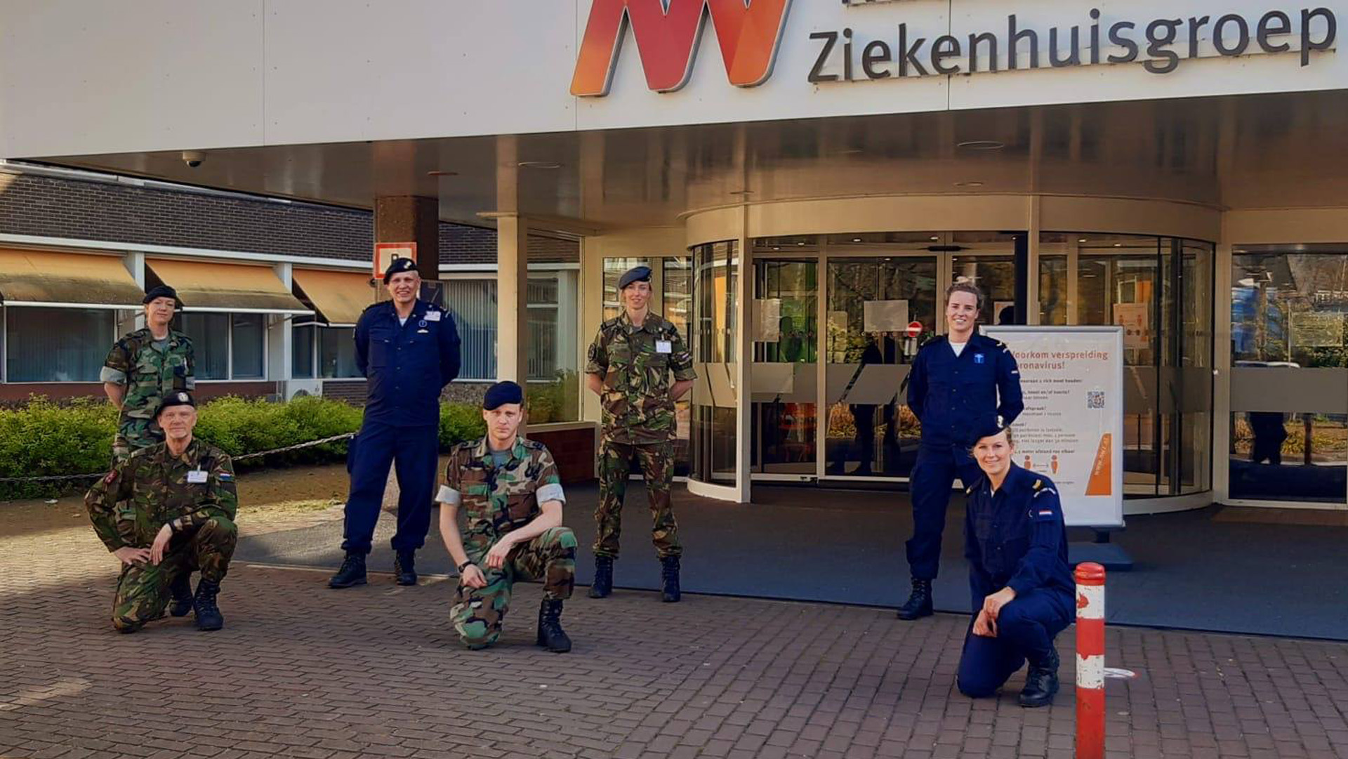 Ziekenhuis Alkmaar verwelkomt zes artsen en vier verpleegkundigen van Defensie