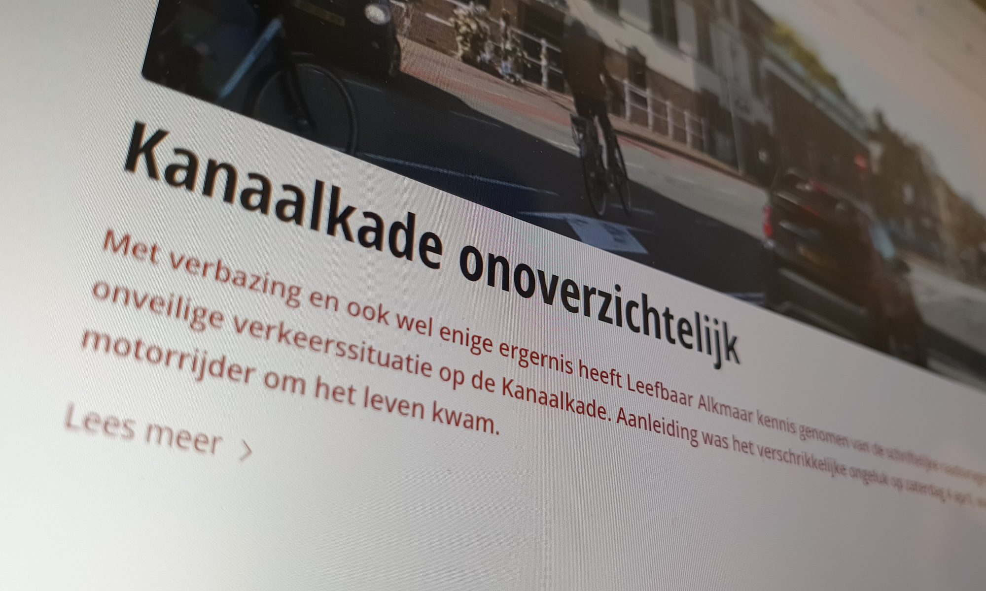 Leefbaar Alkmaar noemt OPA hypocriet na raadsvragen Kanaalkade