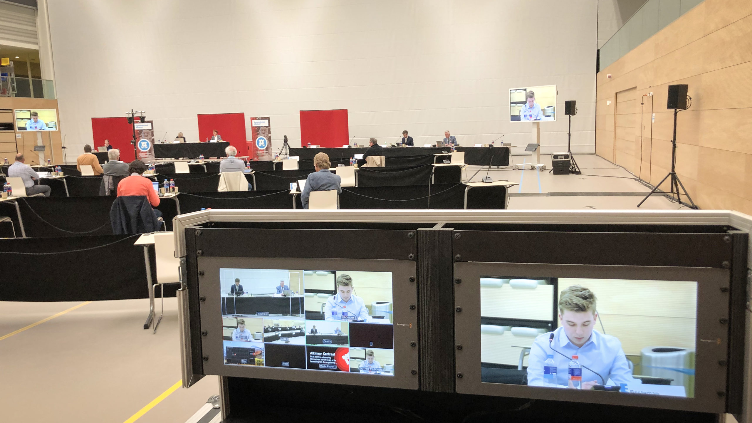 Primeur: voor het eerst Commissievergadering buiten Alkmaarse raadzaal