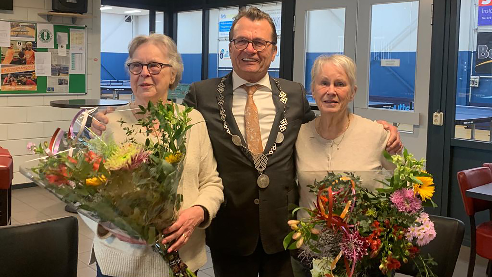 Zilveren Reiger voor zussen Ank Kuijt en Tien Post: “De kers op de taart”