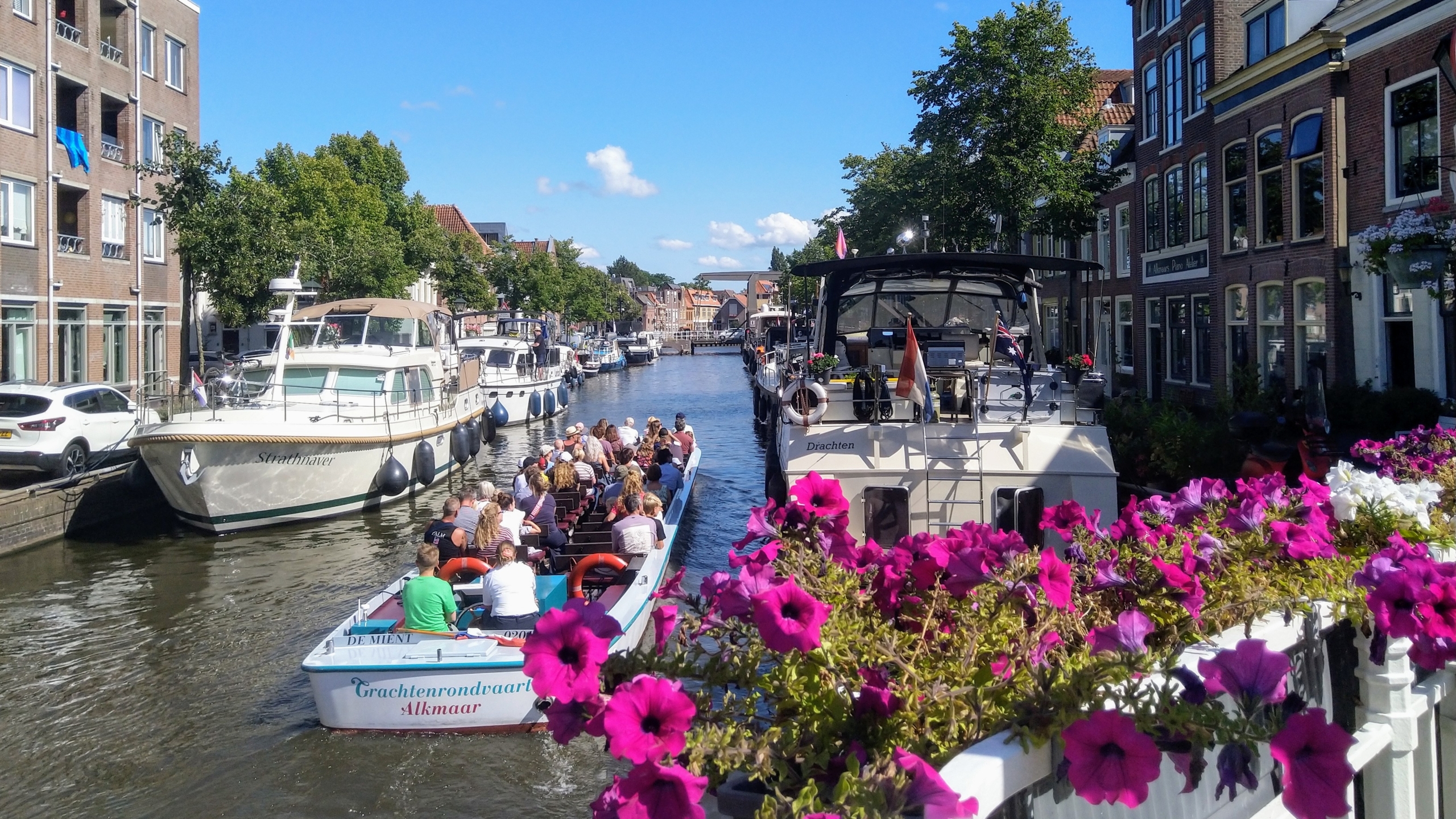 Rondvaartboot en haven Luttik Oudorp Alkmaar