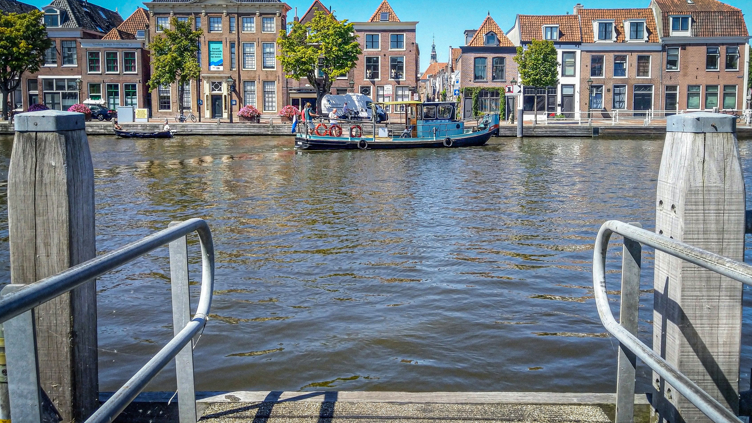 Alkmaar Bierkade veerpont Schermereiland