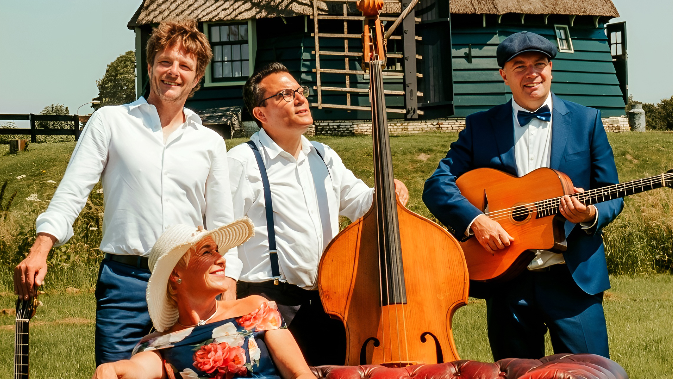 Swingende kerstmiddag met Marcia Bamberg Swing Quartet in Egmond-Binnen 🗓
