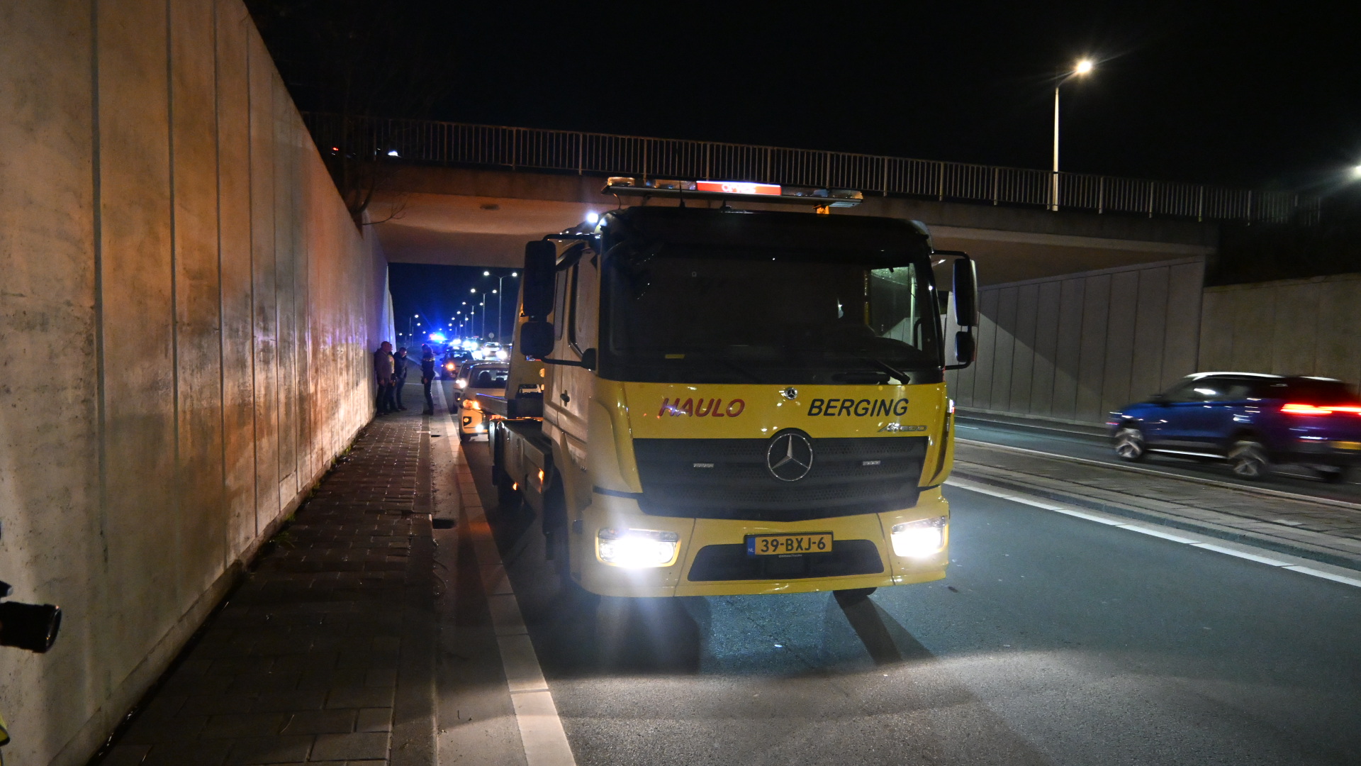 Veel verkeershinder op Nollenweg door kop-staartbotsing