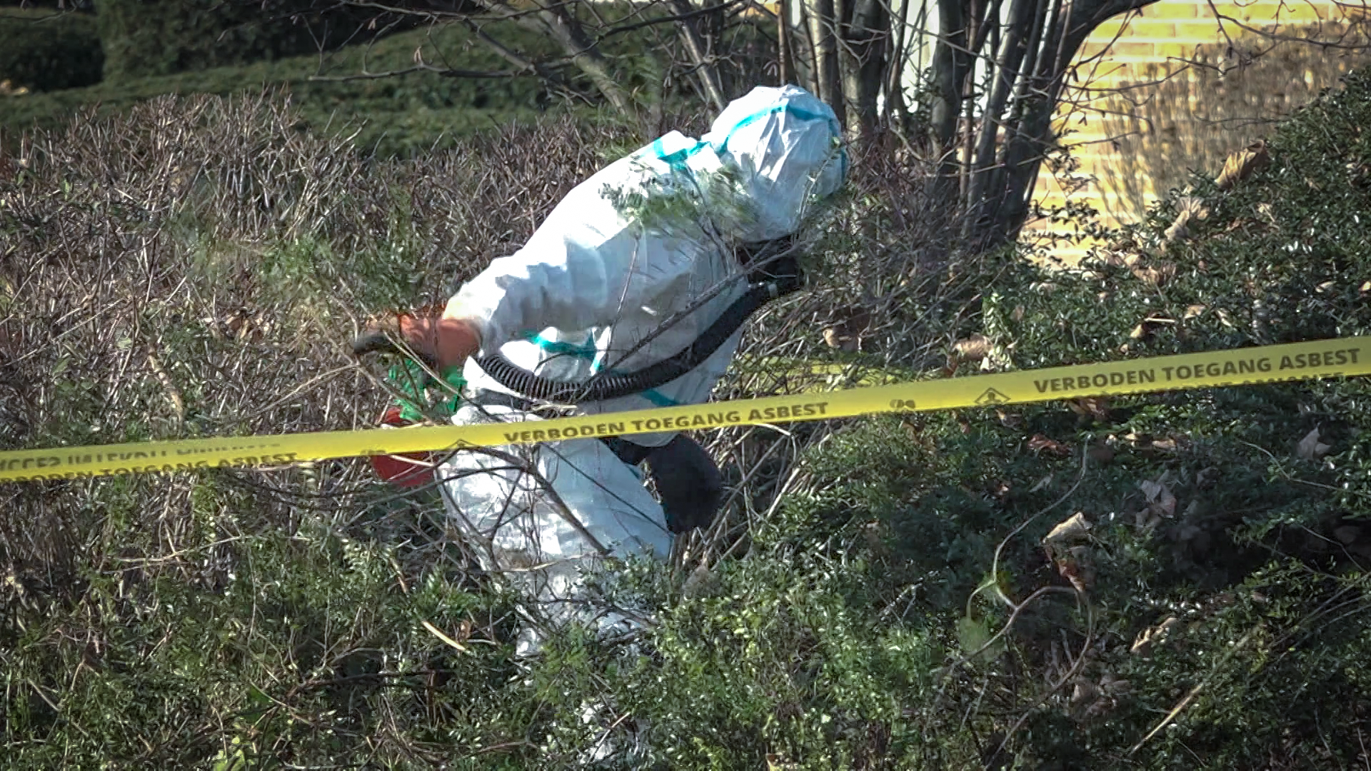 Meevaller bij verspreiding asbest in Noord-Scharwoude: “Buiten het gebied amper asbest gevonden”
